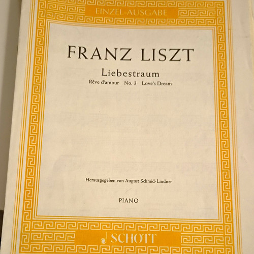 Schott liszt liebestraum 3 - schott,